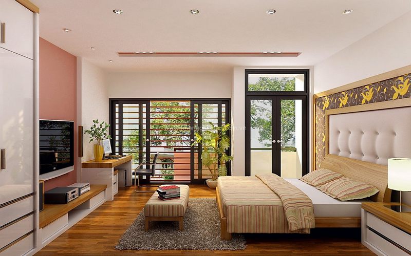 thiết kế nội thất phòng ngủ noi that phong ngu 3